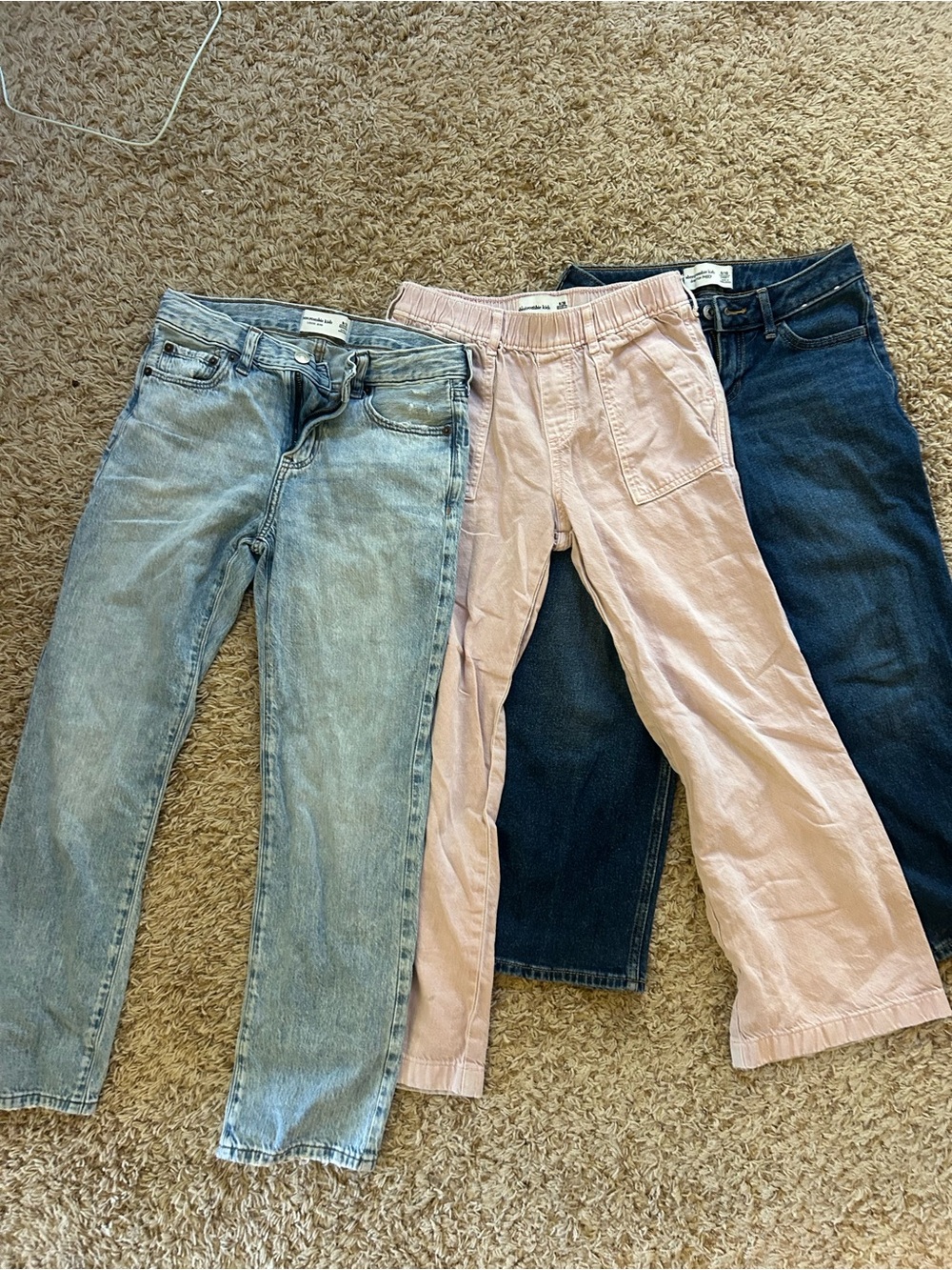 Girls Abercrombie kids Jeans Bundle